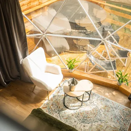 Luxussátor Skyview Glamping Jacuzzi , Sauna *