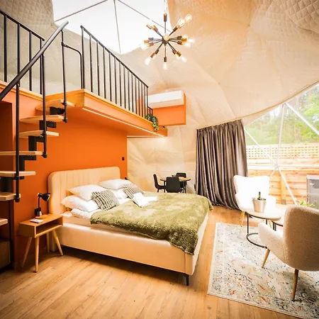 럭셔리텐트 Skyview Glamping Jacuzzi , Sauna *