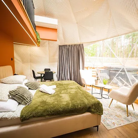럭셔리텐트 Skyview Glamping Jacuzzi , Sauna *
